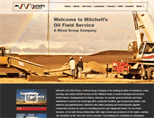 Tablet Screenshot of mitchellsoilfield.com